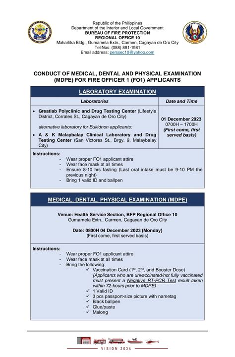 HRMS, Admin Division, BFP 10 .